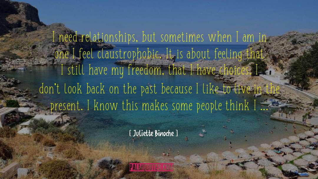 Being Single quotes by Juliette Binoche