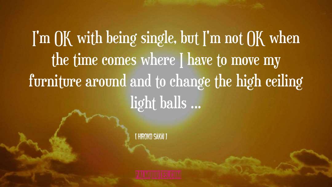 Being Single quotes by Hiroko Sakai