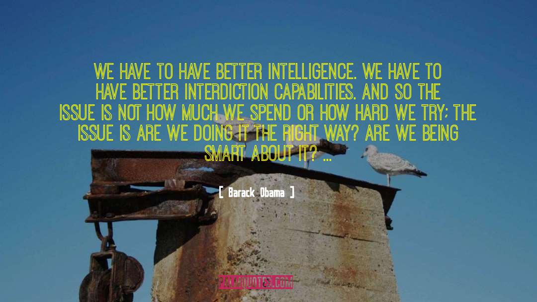 Being Smart quotes by Barack Obama