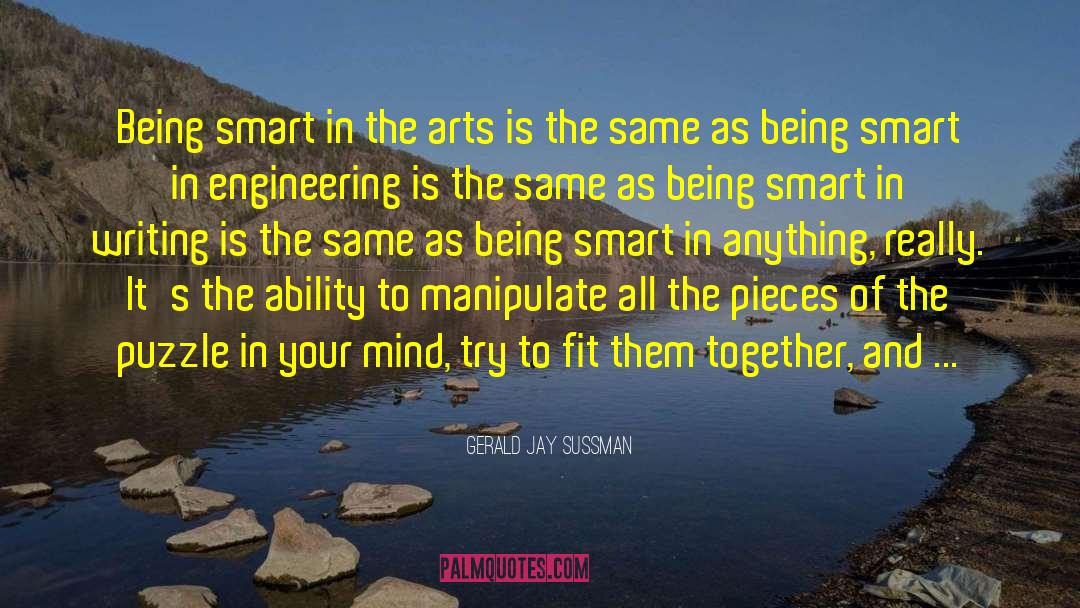 Being Smart quotes by Gerald Jay Sussman