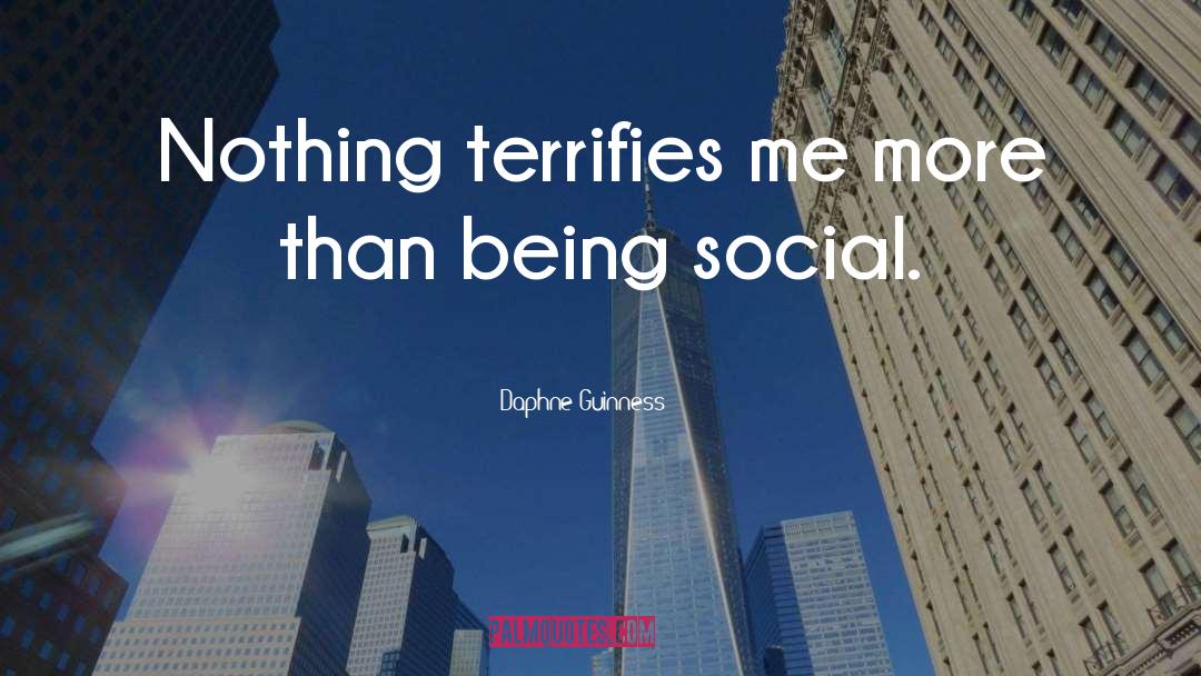 Being Social quotes by Daphne Guinness