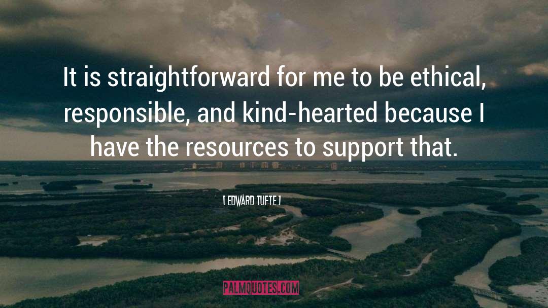 Being Straightforward quotes by Edward Tufte