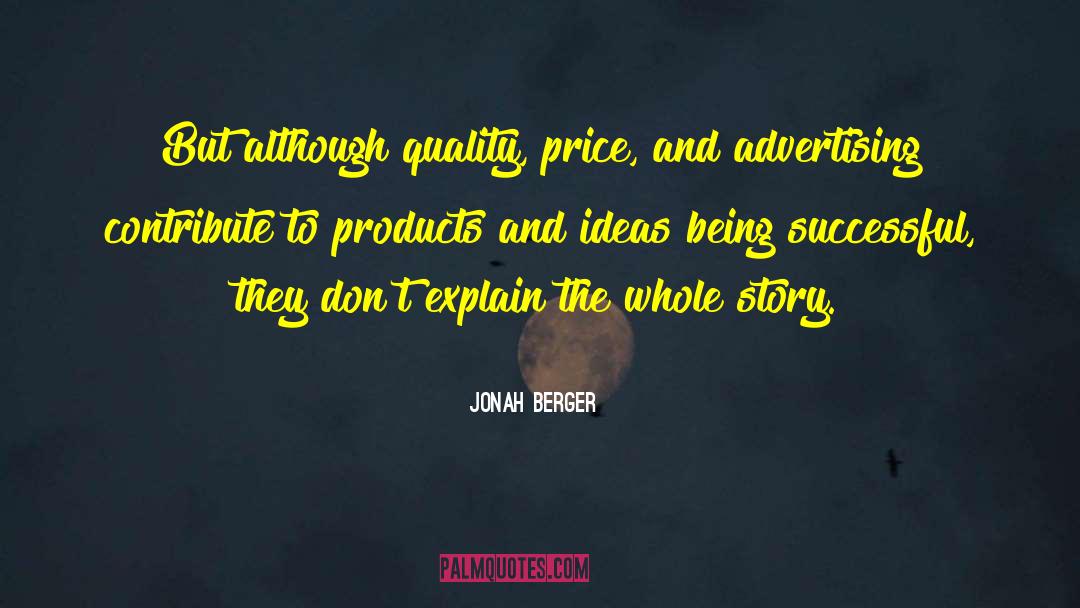 Being Successful quotes by Jonah Berger