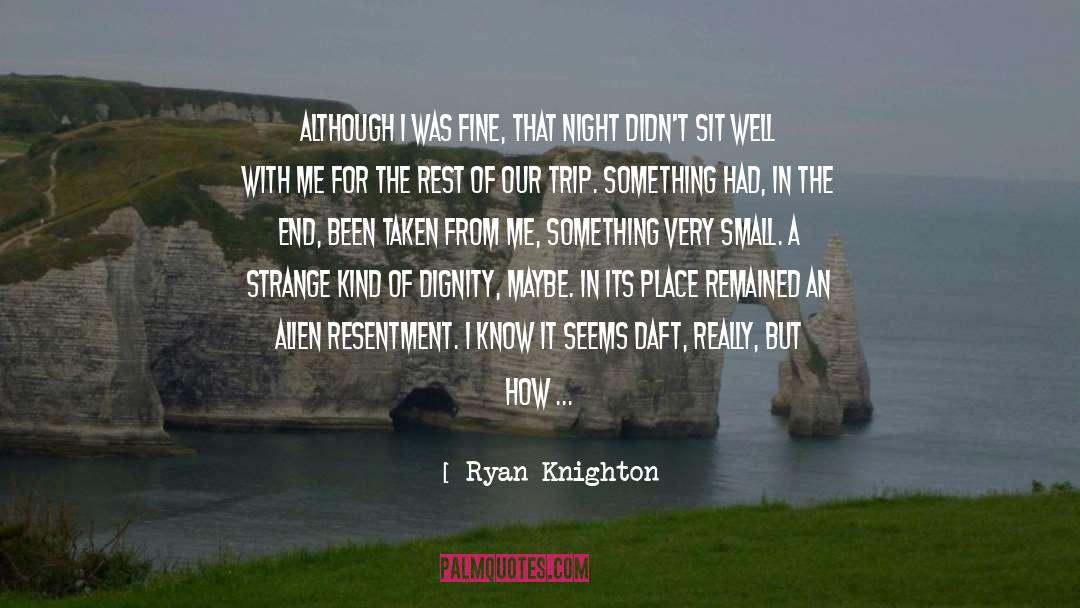 Being Thankful For Her quotes by Ryan Knighton