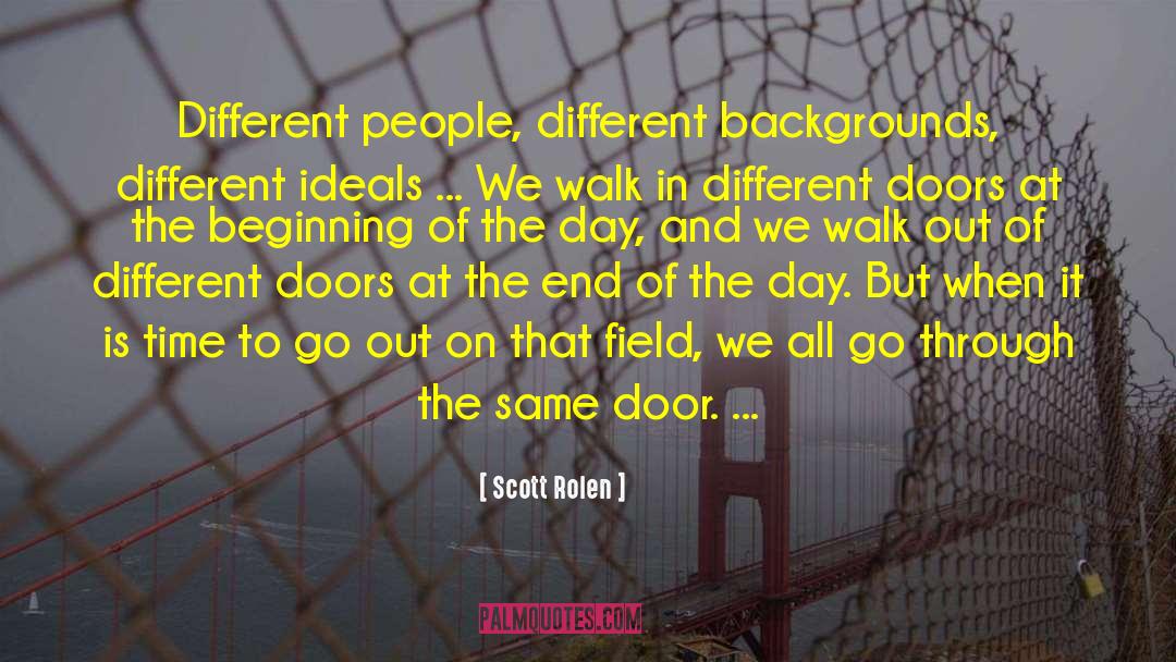 Being The Same But Different quotes by Scott Rolen