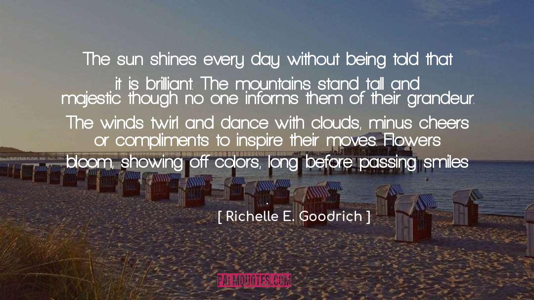 Being Told quotes by Richelle E. Goodrich