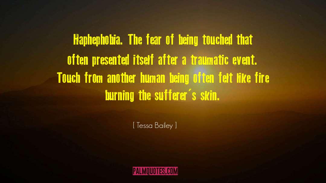 Being Touched quotes by Tessa Bailey
