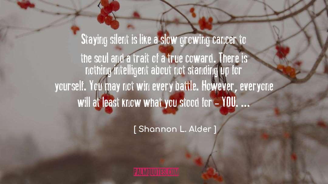 Being True To Yourself quotes by Shannon L. Alder