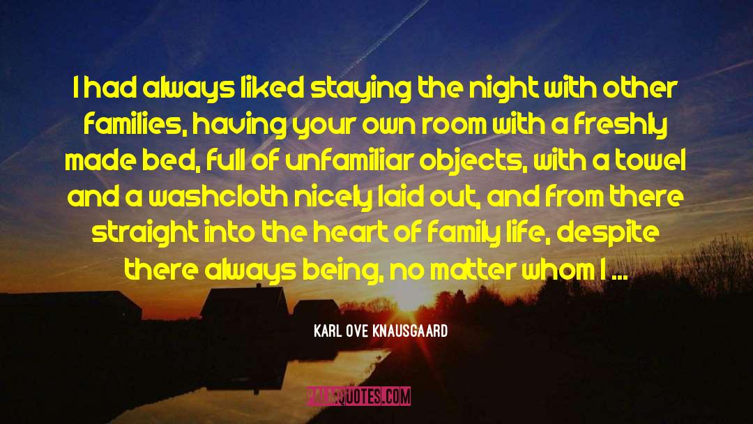 Being Uncomfortable And Growing quotes by Karl Ove Knausgaard