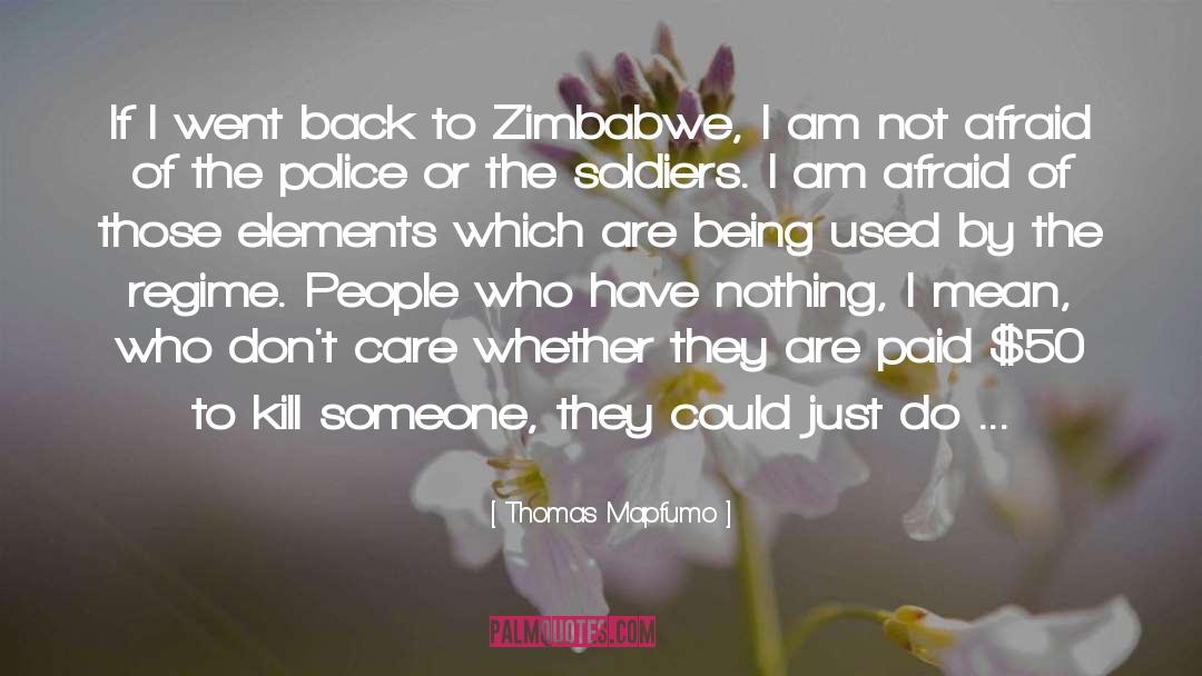 Being Used quotes by Thomas Mapfumo