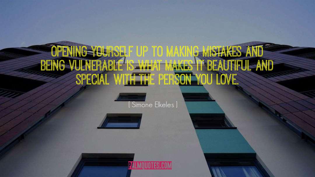 Being Vulnerable quotes by Simone Elkeles