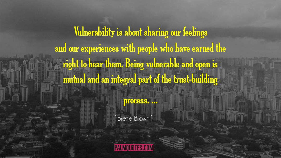 Being Vulnerable quotes by Brene Brown