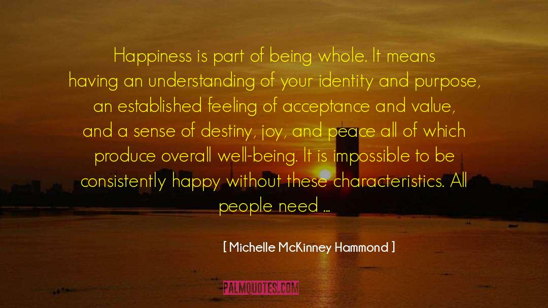 Being Whole quotes by Michelle McKinney Hammond