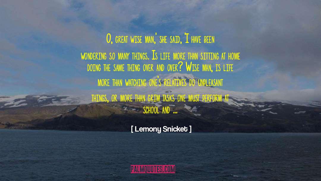 Being Wise Woman quotes by Lemony Snicket