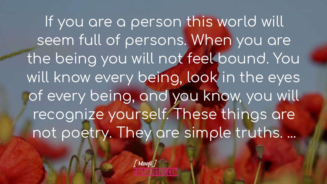 Being You quotes by Mooji