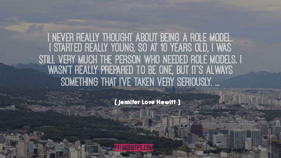 Being Young But Smart quotes by Jennifer Love Hewitt