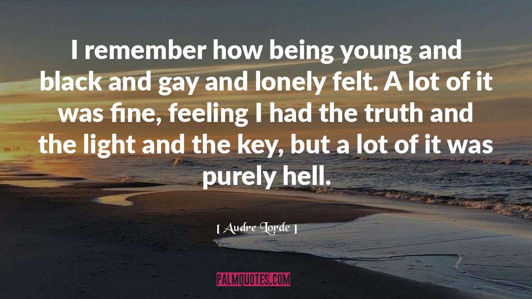 Being Young quotes by Audre Lorde