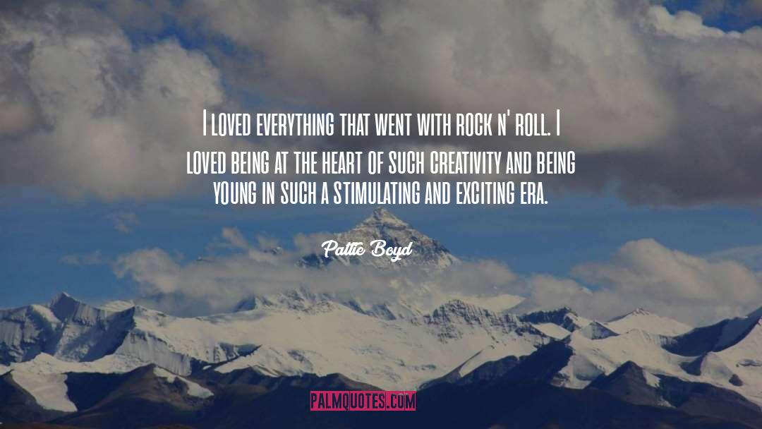 Being Young quotes by Pattie Boyd
