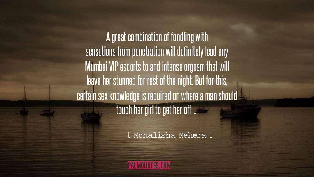 Beirut Escorts quotes by Monalisha Mehera