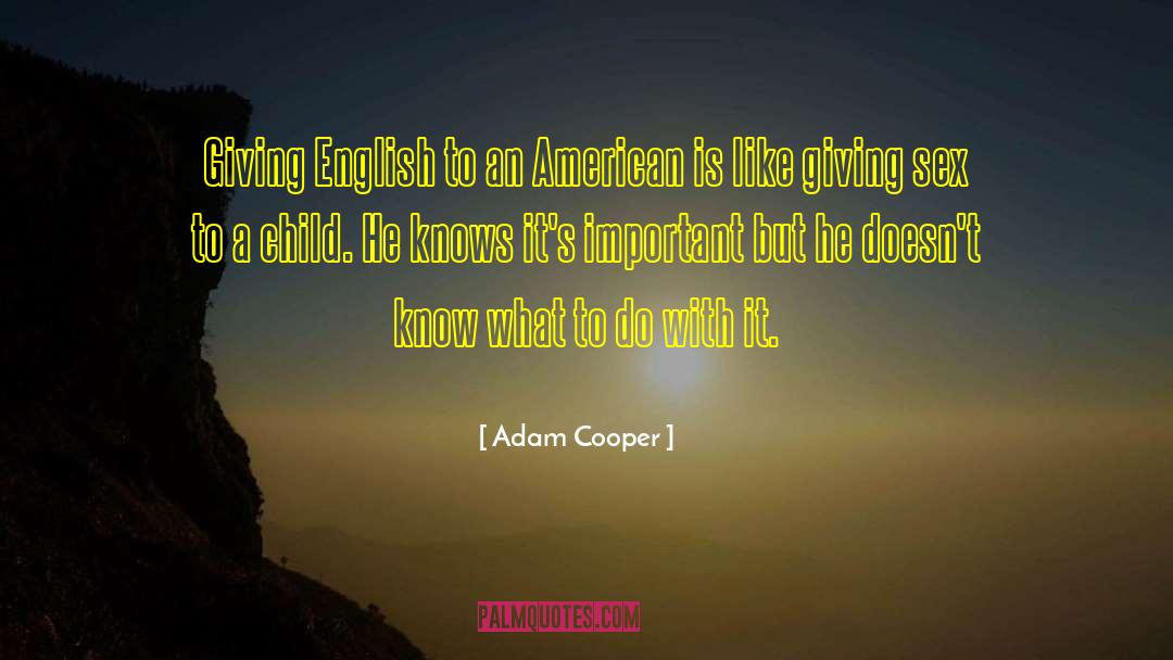 Beka Cooper quotes by Adam Cooper