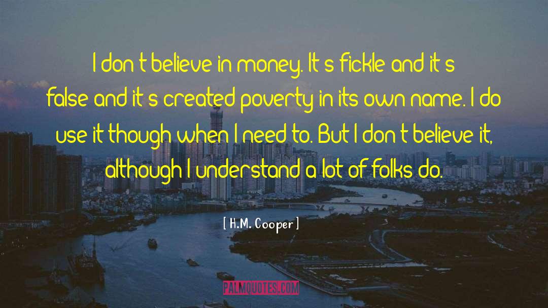 Beka Cooper quotes by H.M. Cooper