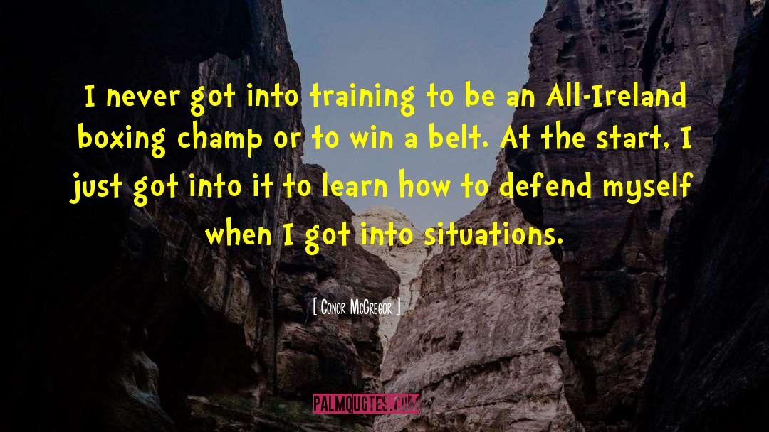 Bekele Training quotes by Conor McGregor