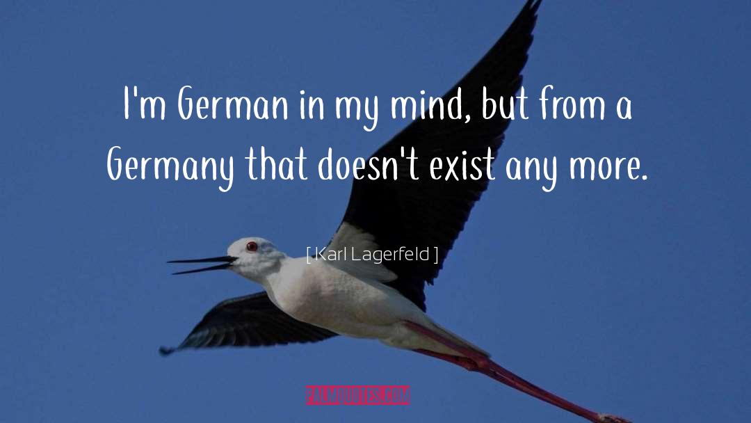 Bekommt In German quotes by Karl Lagerfeld