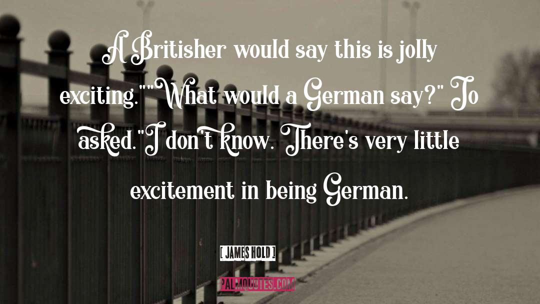 Bekommt In German quotes by James Hold