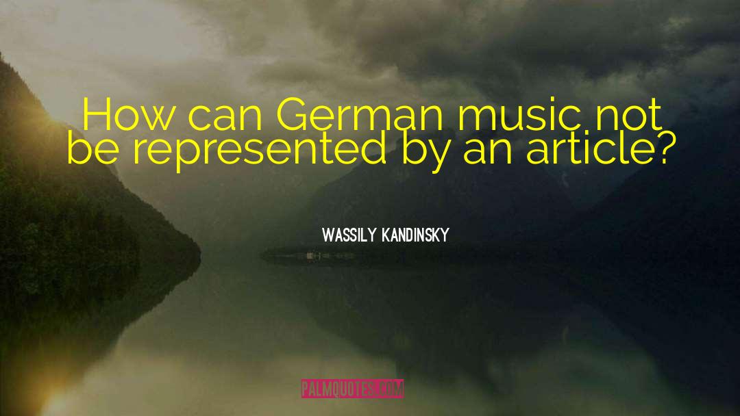 Bekommt In German quotes by Wassily Kandinsky