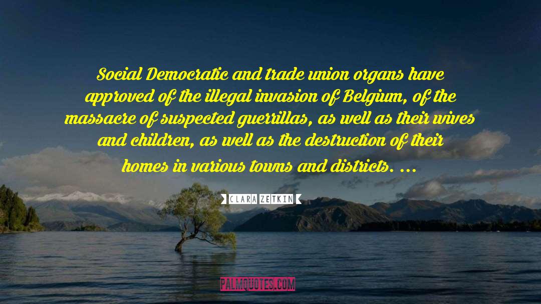 Belgium quotes by Clara Zetkin