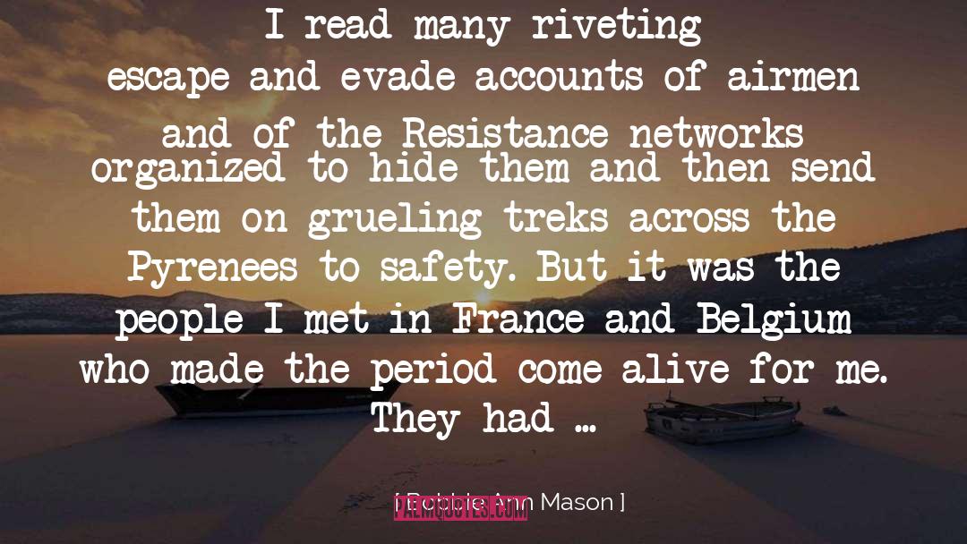 Belgium quotes by Bobbie Ann Mason
