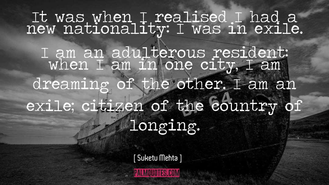 Belgrade Resident quotes by Suketu Mehta