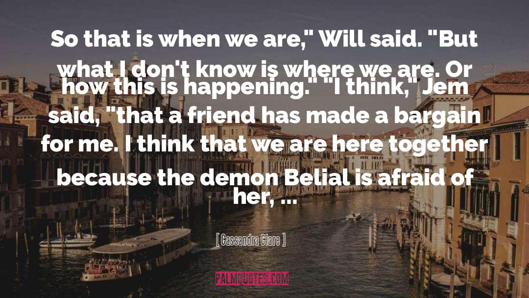 Belial quotes by Cassandra Clare