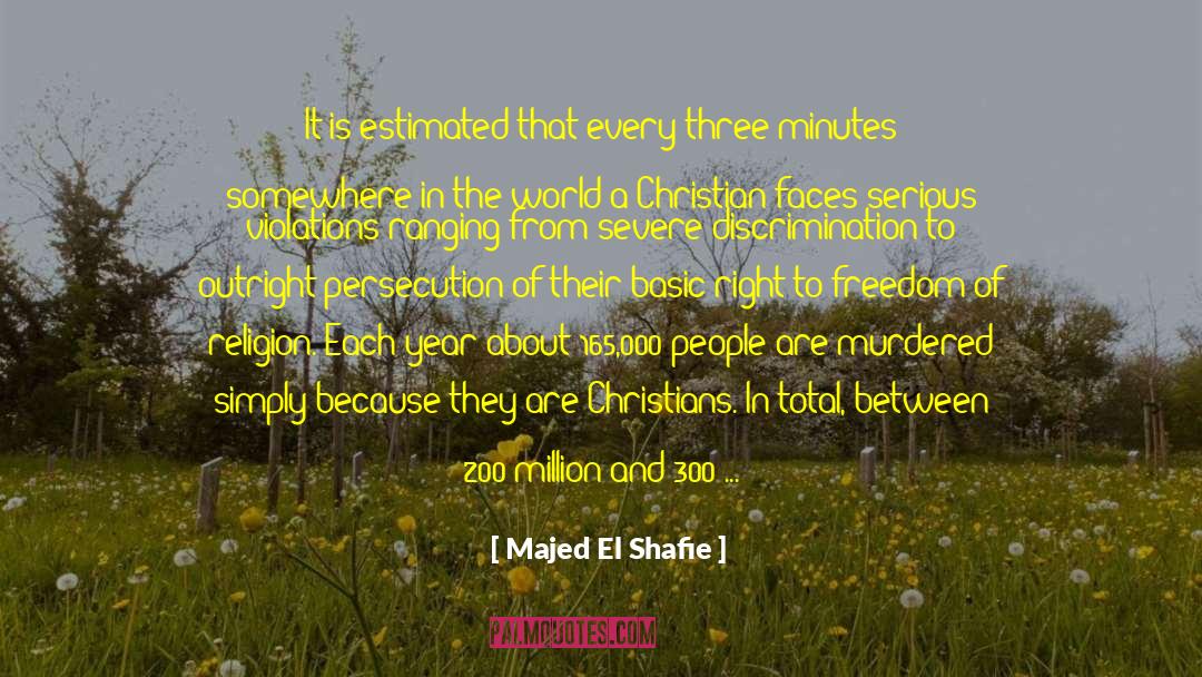 Belief And Faith quotes by Majed El Shafie