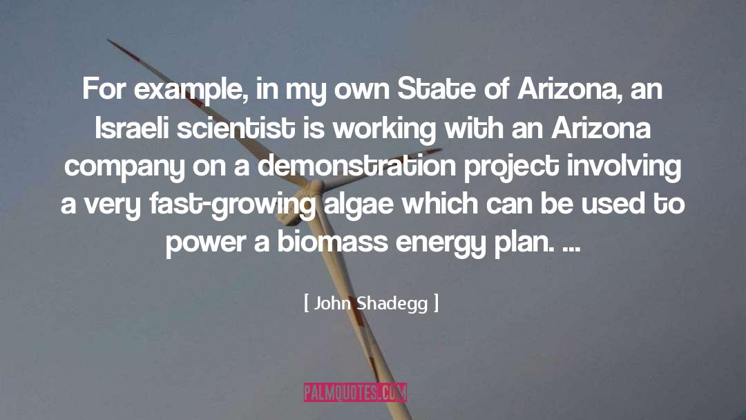 Belief Energy quotes by John Shadegg