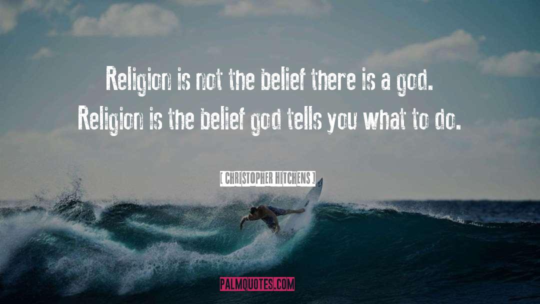 Belief God quotes by Christopher Hitchens