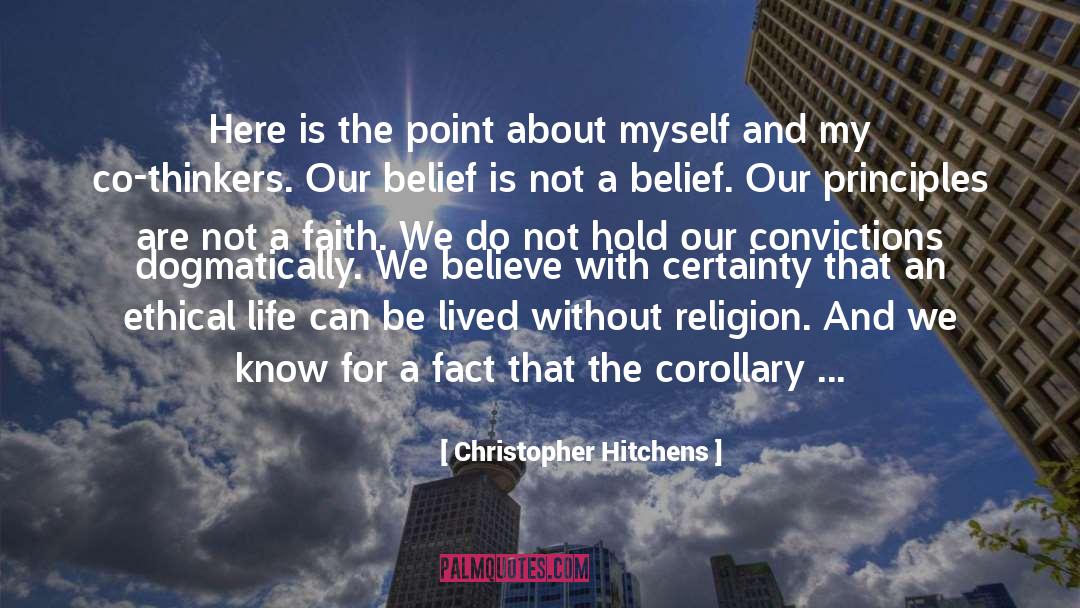 Belief In Bible quotes by Christopher Hitchens