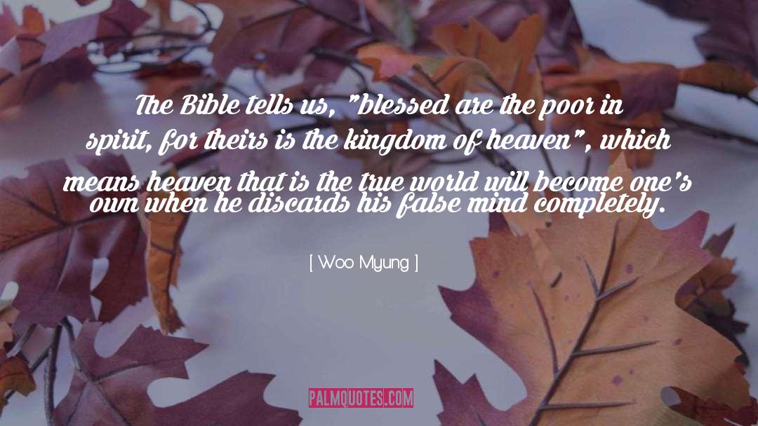 Belief In Bible quotes by Woo Myung