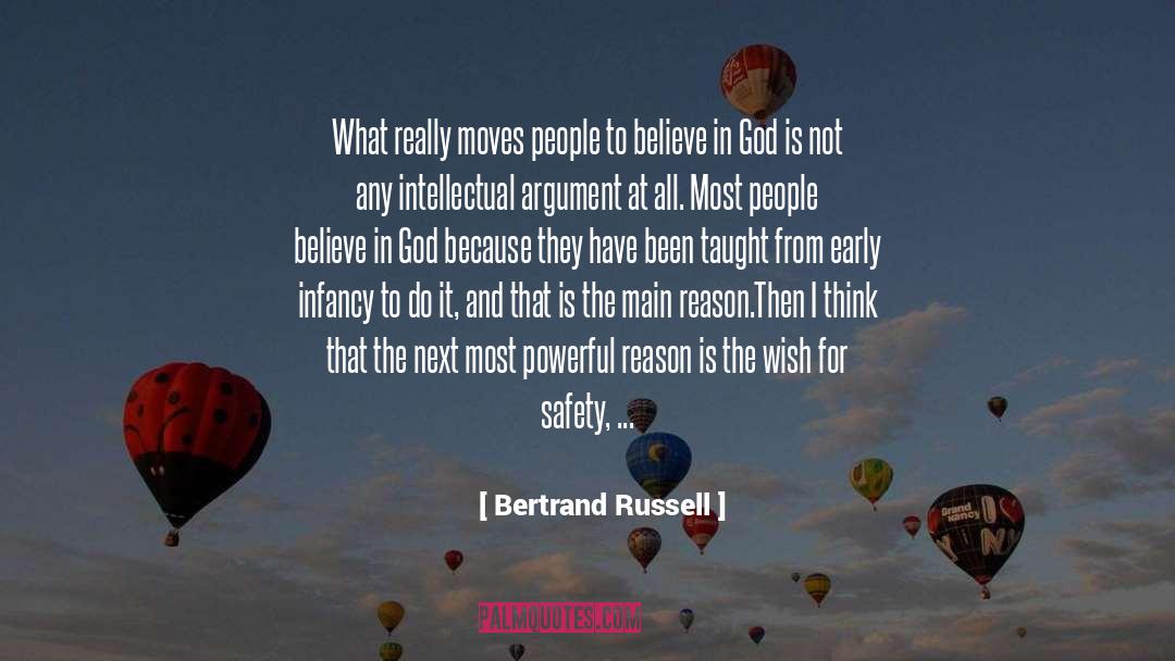 Belief In God quotes by Bertrand Russell