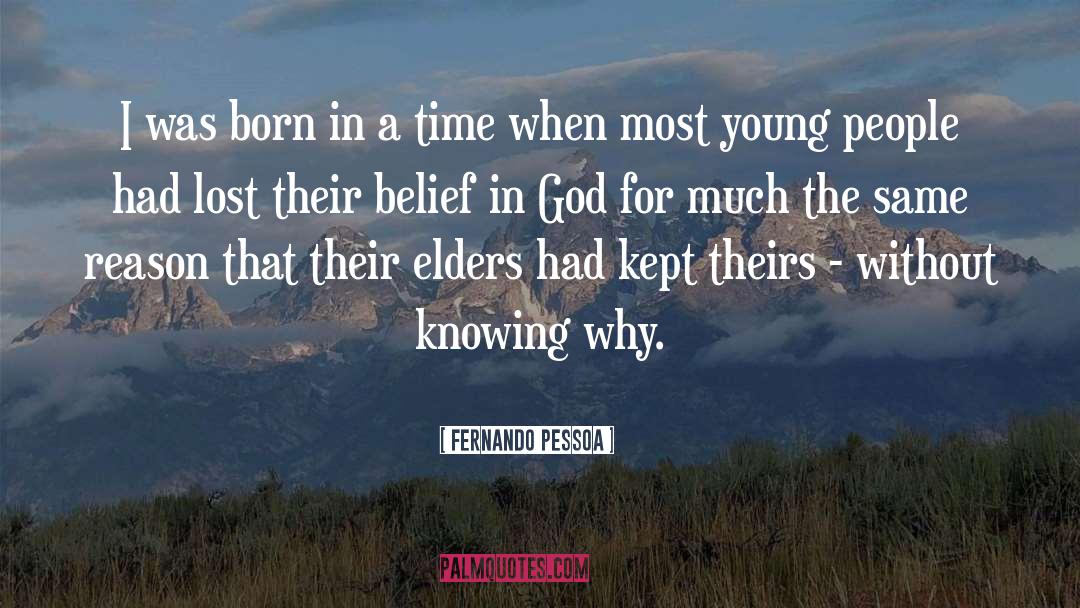 Belief In God quotes by Fernando Pessoa