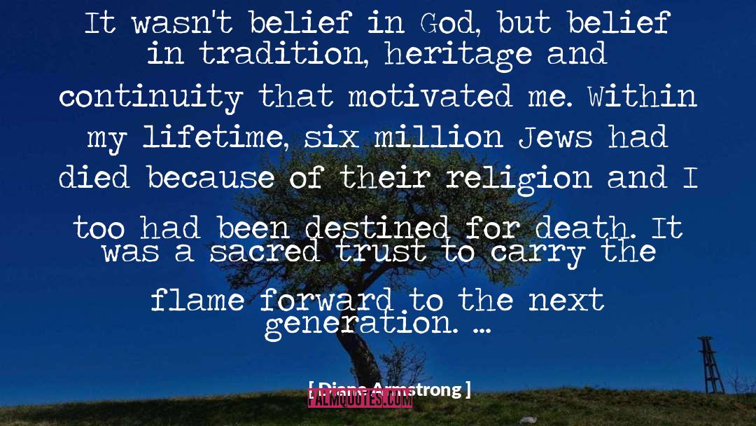 Belief In God quotes by Diane Armstrong