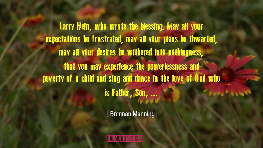Belief In Love quotes by Brennan Manning