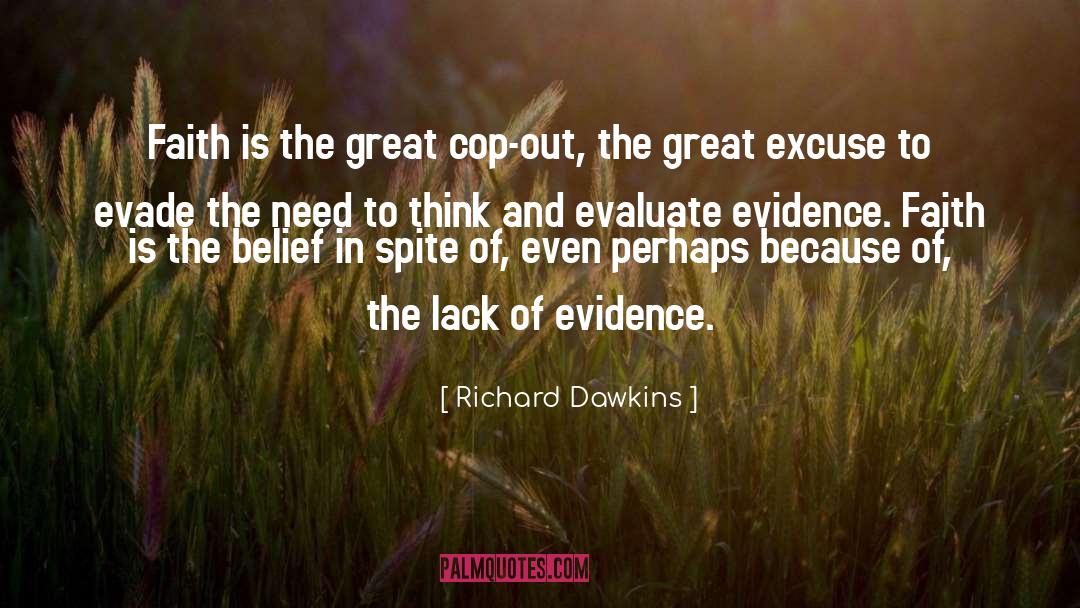 Belief In Self quotes by Richard Dawkins