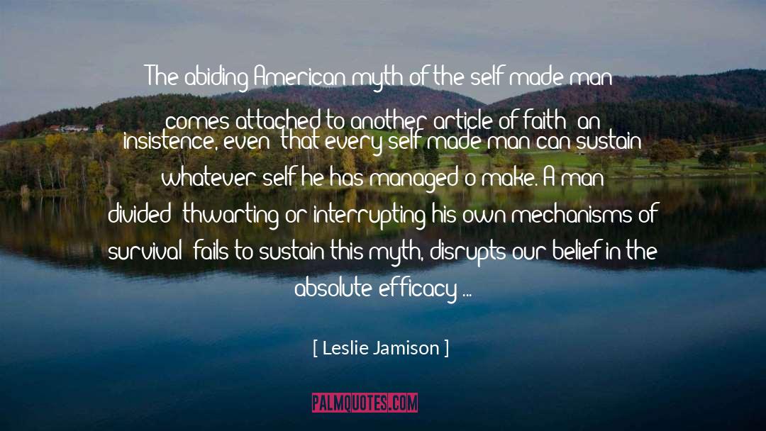 Belief In Yourself quotes by Leslie Jamison