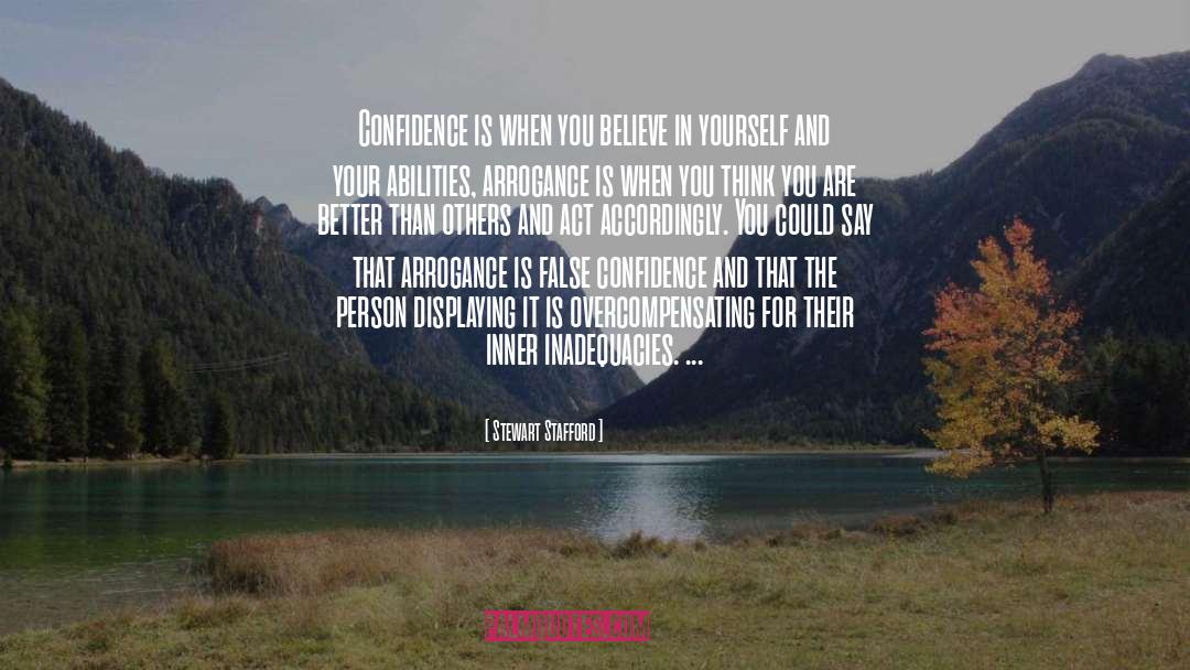 Belief In Yourself quotes by Stewart Stafford