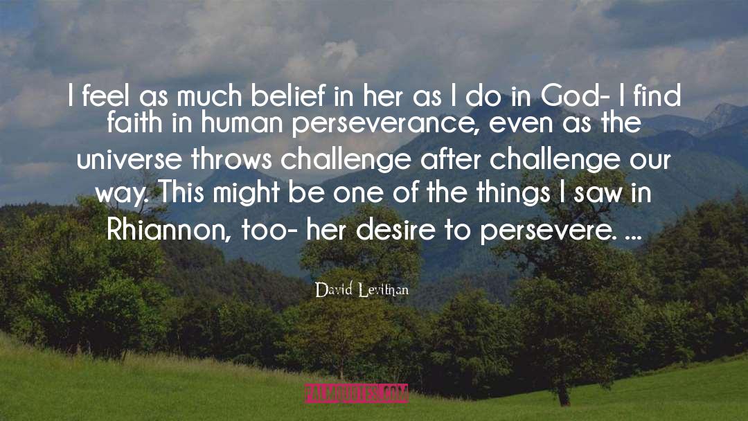 Belief quotes by David Levithan