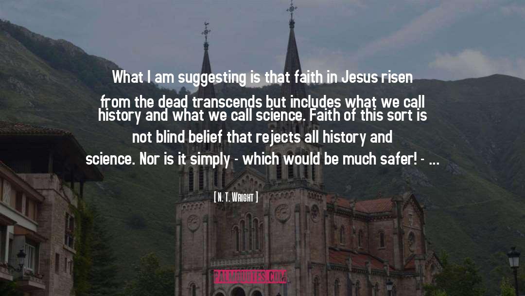 Belief quotes by N. T. Wright