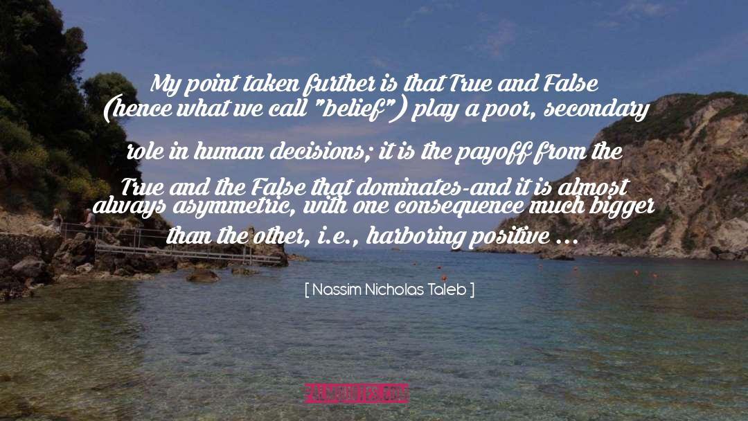 Belief quotes by Nassim Nicholas Taleb