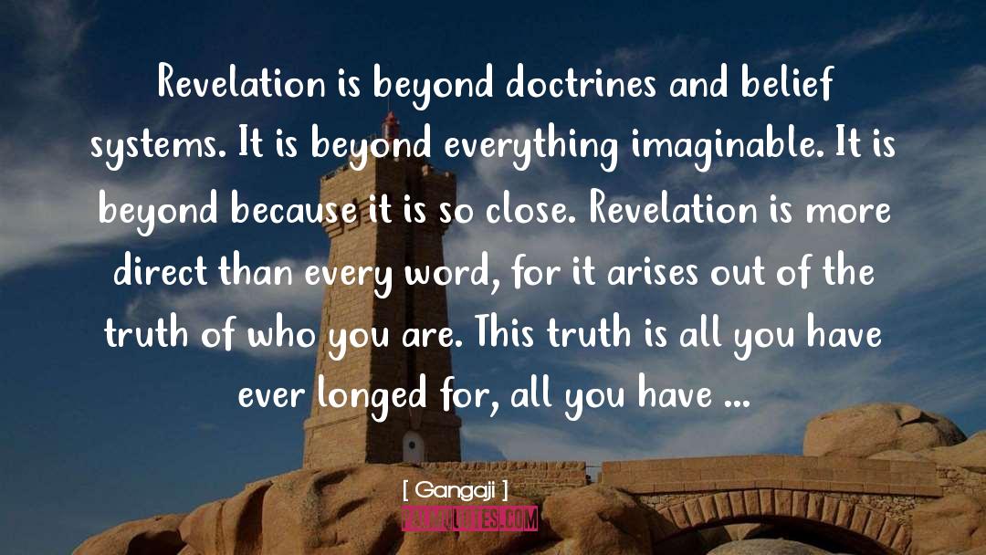 Belief Systems quotes by Gangaji