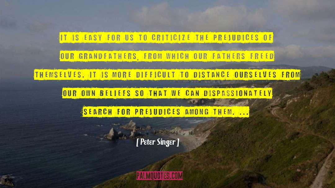 Beliefs And Values quotes by Peter Singer
